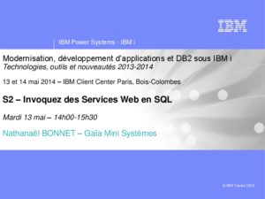 Icon of S2 Invoquez Des Services Web En SQL
