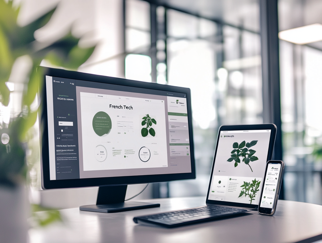 Image appli assistée par IA Rosiers Gaia